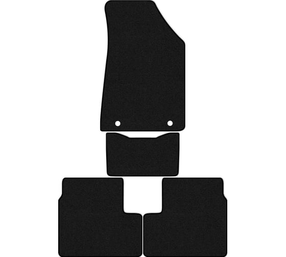Изображение товара Автомобильные коврики Allmone Standart черные, Geely GS suv, 2016 г.в. 5308-5YT-F01K