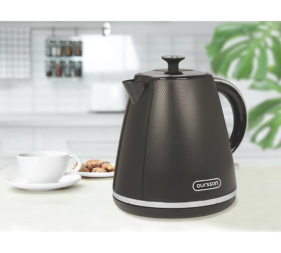 Изображение товара Электрический чайник Темно-серый OURSSON KE1718P/DG
