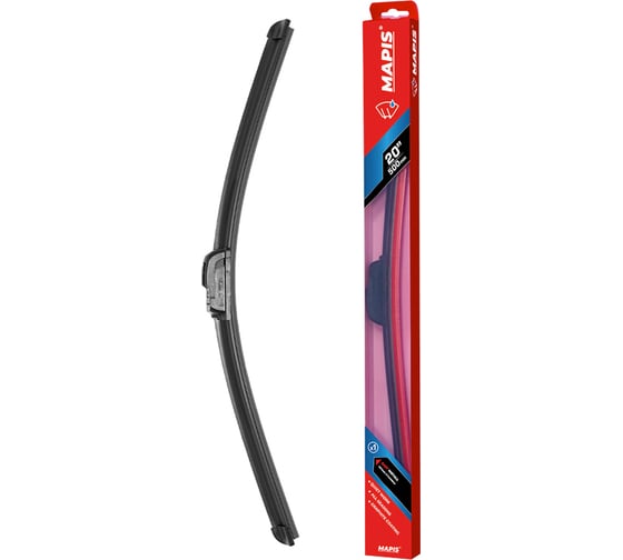 Изображение товара Бескаркасная щетка стеклоочистителя Mapis 20/50 см блистер 91950