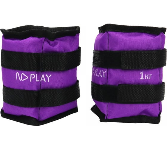 Изображение товара Набор утяжелителей ND Play по 1 кг, количество 2 шт 311604