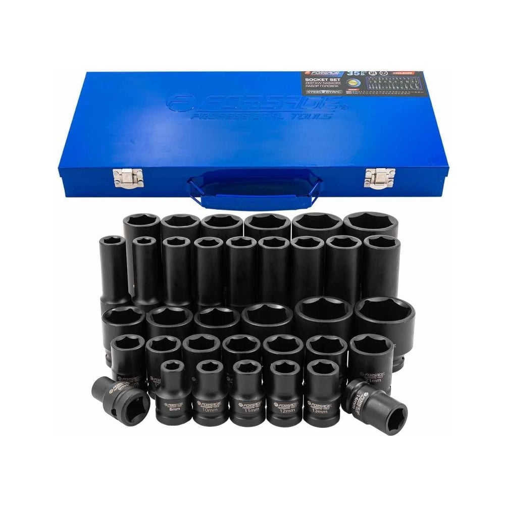 Изображение товара Набор головок 35 предметов, Forsage F-4353-5MPB(59204)