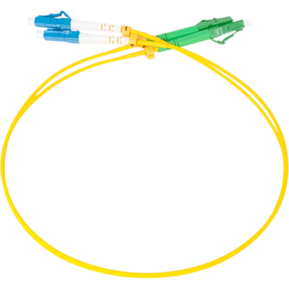 Изображение товара Оптический патч-корд TopLAN дуплекс LC/APC-LC/UPC SM 9/125 0,5 м