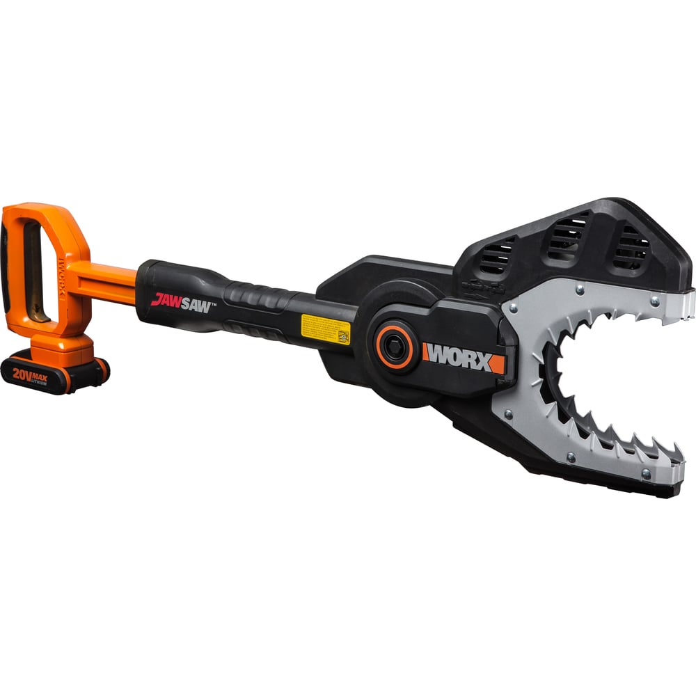 фото Цепная аккумуляторная пила worx jawsaw 20 в, 2.0 а*ч wg329e.5