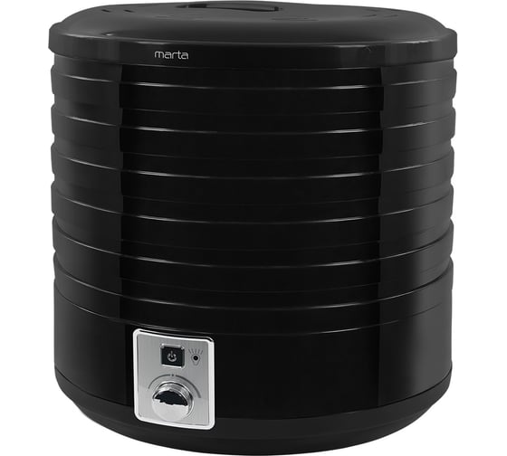 Изображение товара Сушилка для овощей и фруктов MARTA MT-1882 6 поддонов, черный жемчуг 42864