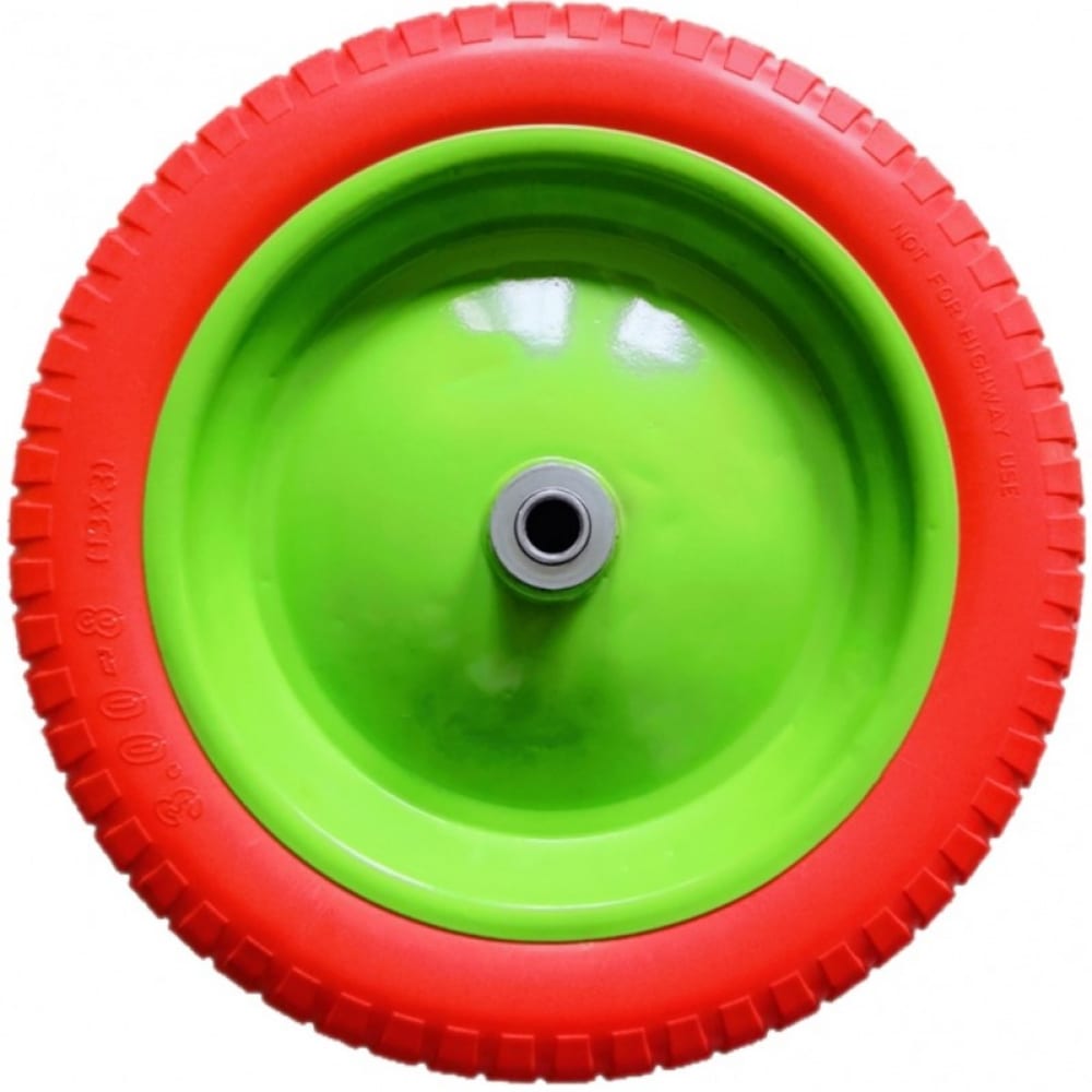 Полиуретановое колесо СИБРТЕХ колесо полиуретановое сибртех 3 00 8 длина оси 90мм подшипник 16мм 689755
