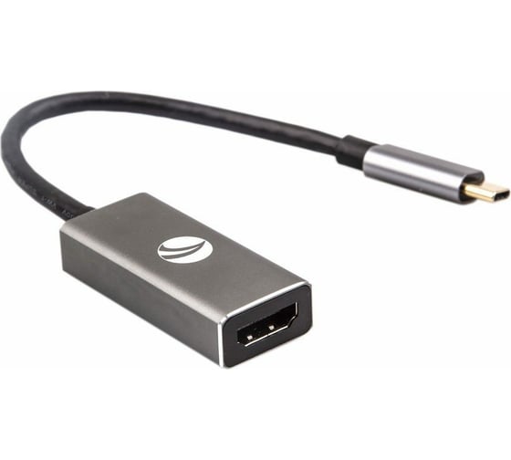 Изображение товара Aдаптер VCOM USB 3.1 Type-C/m --HDMI A/f 4K@60Hz, Aluminum Shell, CU423T