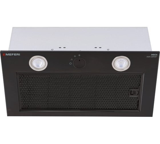 Изображение товара Полновстраиваемая вытяжка MEFERI INBOX60BK PUSH COMFORT