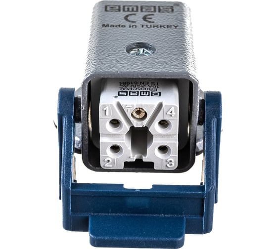 Изображение товара Розетка Emas боковой ввод 5 полюсов, 10А, 250В . EBM05PE41