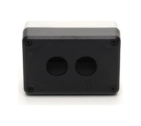 Изображение товара 2-кнопочный корпус пост Emas черно-серый, P2BOS