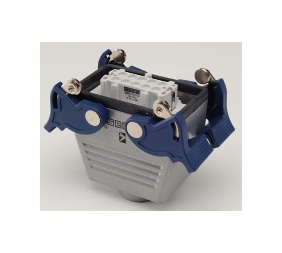 Изображение товара Розетка Emas 4-фиксатора, 10 полюсов, 16А, 400В EBM10PU34