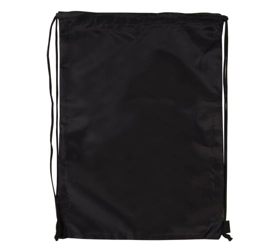 Изображение товара Прочная сумка для обуви на шнурке BRAUBERG, черная, 42x33 см, 227143