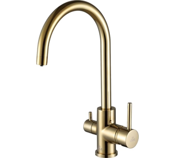 Изображение товара Смеситель для кухни Paulmark ESSEN золото Es213211-G