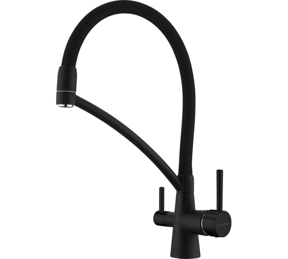 Изображение товара Смеситель для кухни Paulmark SIEGEN, антрацит, Si213111-AN