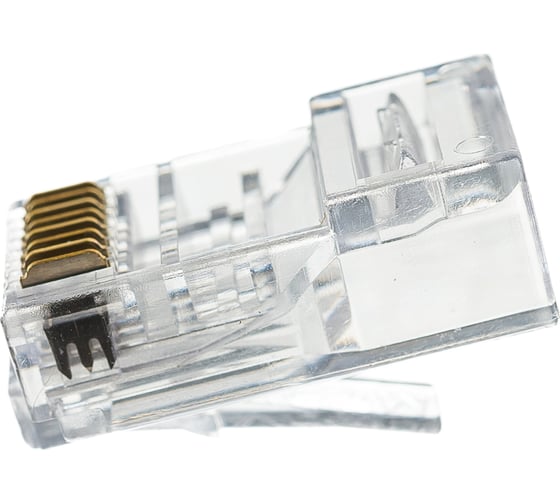 Изображение товара Коннекторы VCOM RJ-45, 8P8C, для UTP кабеля, 6 категория, упаковка 20шт. NM006-1/20
