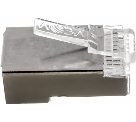 Изображение товара Коннектор VCOM RJ45, 8P8C, для FTP кабеля, 5 категория экранированный, 20 штук, VNA2230-1/20