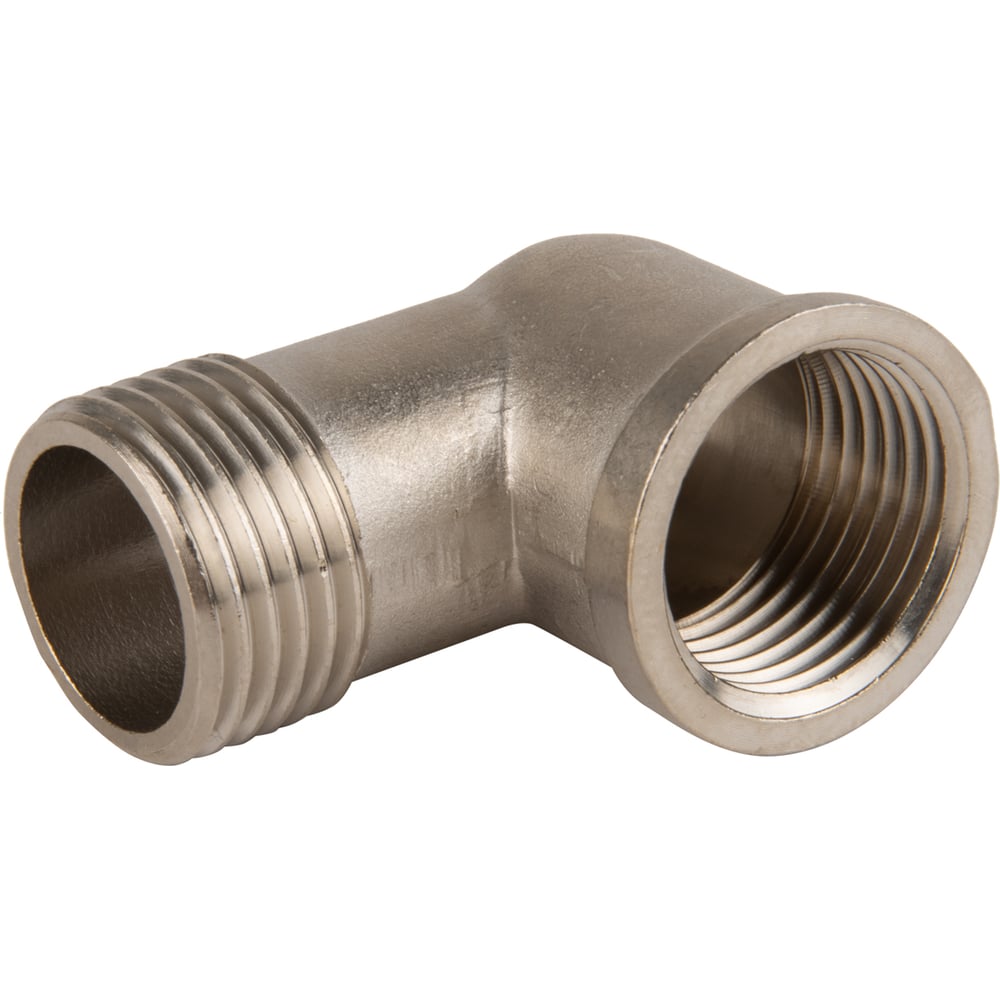 Изображение товара Переходник L-образный резьба 3/8" Optimus OPT-738MFL для труб и систем