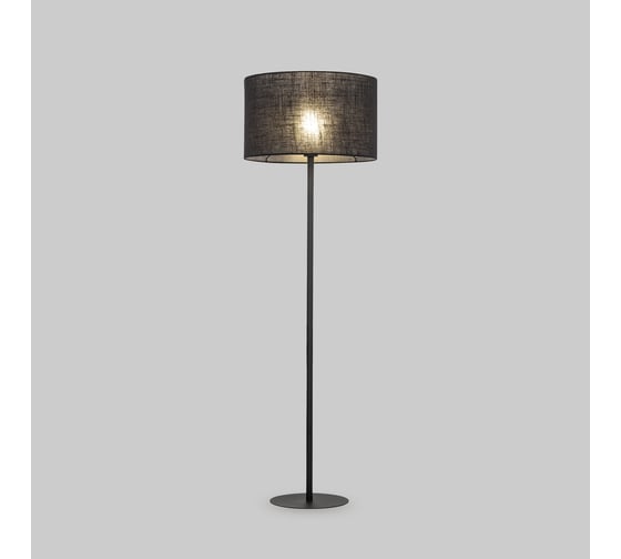 Изображение товара Напольный светильник TK Lighting с тканевым абажуром 16011 Glorii черный a068358