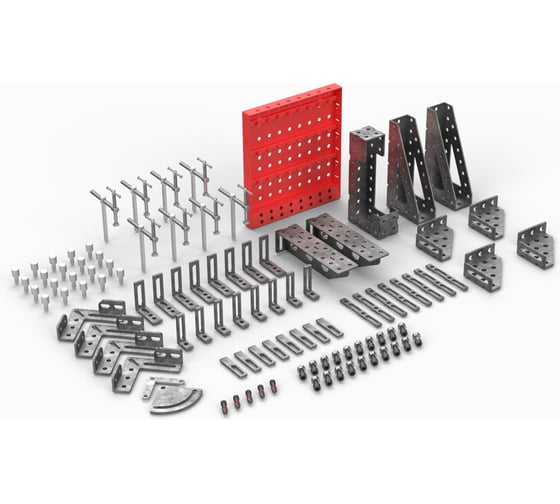 Изображение товара Комплект оснастки 99 пр. для сварочного стола (Базовый) Keepler-Stan УФ-18953