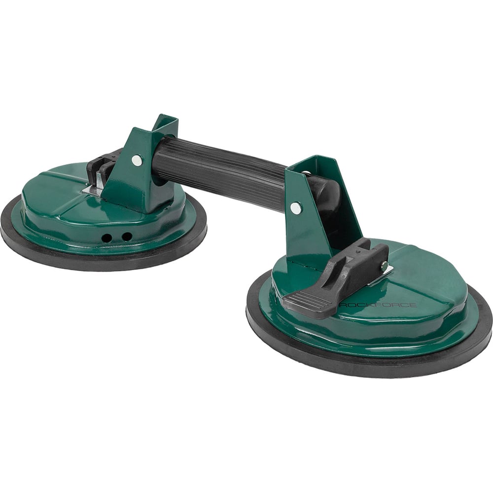 Изображение товара Съемник стекол Rockforce RF-63404 двухзажимной с присосками для плитки и металла