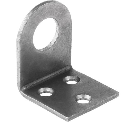 Изображение товара Накладка для замка Четыре сезона 40х90, цинк, гнутая 79-1010