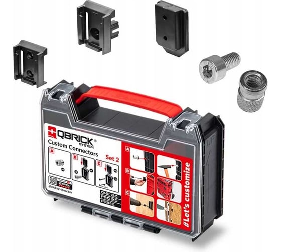 Изображение товара Набор адаптеров для ящиков QBRICK System Custom Connectors Set 2 2631-44