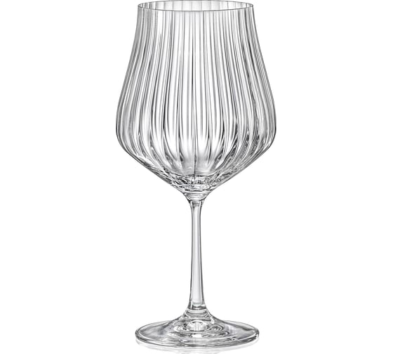 Изображение товара Набор бокалов для вина CRYSTALEX TULIPA OPTIC 6шт 600мл CR600101TO