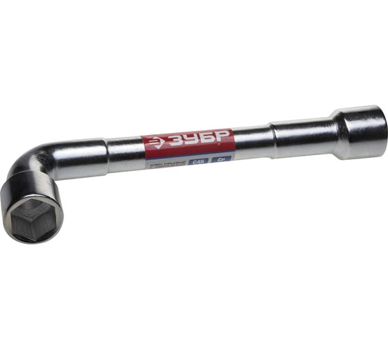 Изображение товара Торцовый ключ Зубр МАСТЕР двухсторонний, L-образный, проходной, 24мм 27185-24