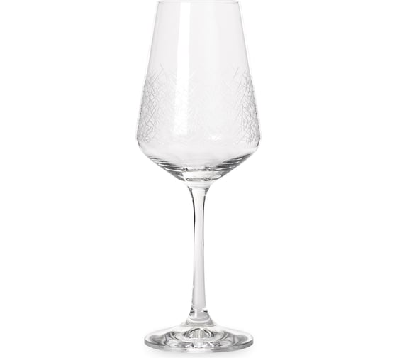 Изображение товара Набор бокалов для вина CRYSTALEX SANDRA Blizzard 6шт 250мл CR250101S
