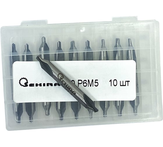 Изображение товара Сверло центровочное тип А (10 шт; 3.15 мм; Р6М5) Sekira 00-00008960