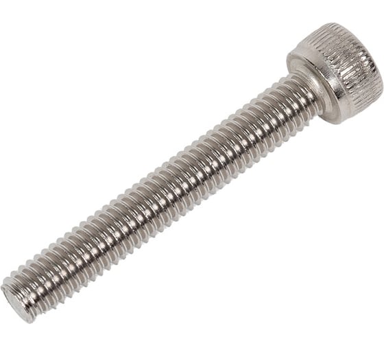 Изображение товара Винт 23 Болта нержавеющий шестигранник М6x40, DIN 912, 10 шт. АС9100604093007