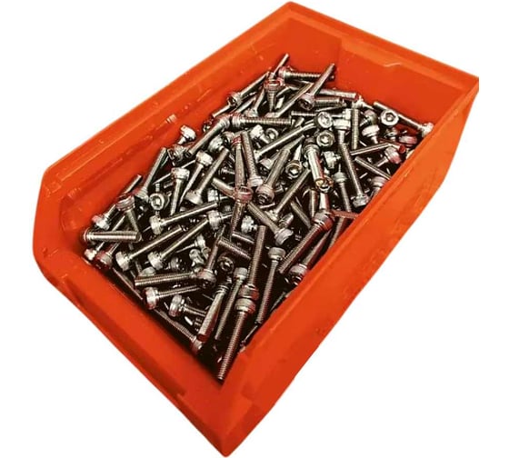 Изображение товара Винт 23 Болта нержавеющий шестигранник М5x25,DIN912, 400шт контейнер АС9100502593007ф400