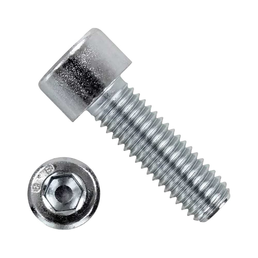 Изображение товара Винт под шестигранник М16 50 мм DIN912 8.8 HEX14 цинк 2 шт