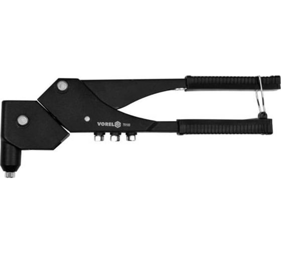 Изображение товара Алюминиевый заклёпочник VOREL ПРОФИ поворотный 0-360град. 70100