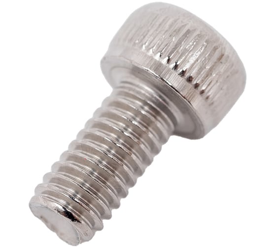 Изображение товара Винт 23 Болта нержавеющий шестигранник М4x8, DIN 912, 10 шт. ввшн48