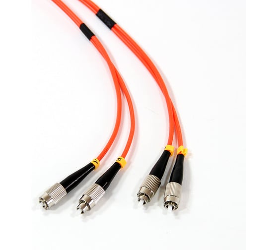 Изображение товара Оптический шнур VCOM FC-FC, UPC, MM, многомодовый, Duplex, VDU101-1M