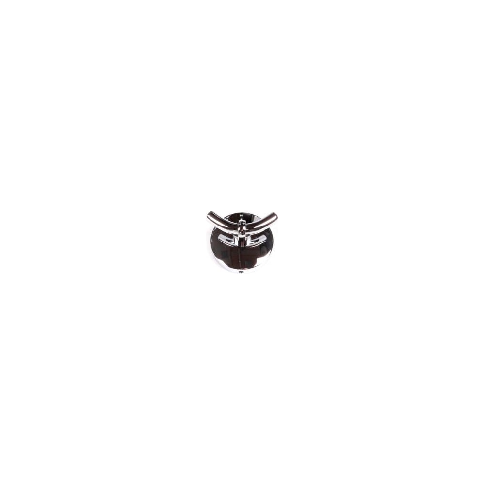 фото Двойной крючок для полотенец nofer серии monaco выполнен из хромированой латуни 16370.b