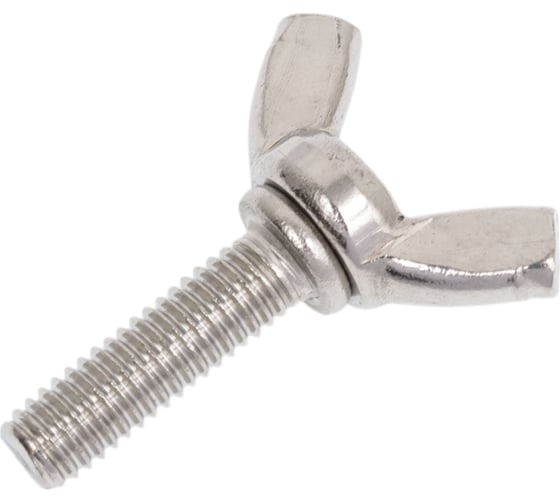 Изображение товара Винт-барашек 23 БОЛТА М6x20 мм, нержавеющая сталь DIN 316, 2 шт. вб620