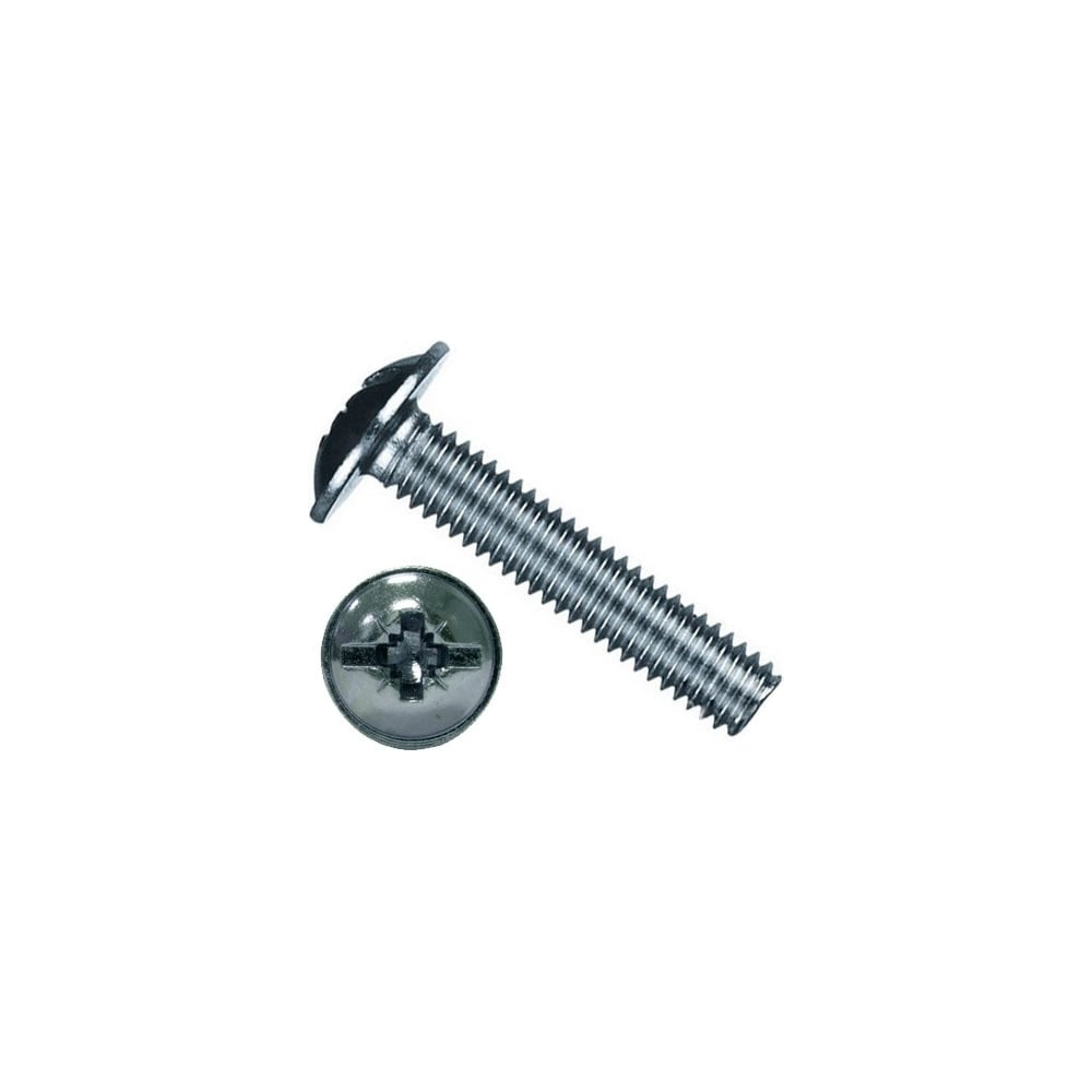 Изображение товара Винт с прессшайбой 23 БОЛТА М4x80 мебельный DIN967 50 шт.