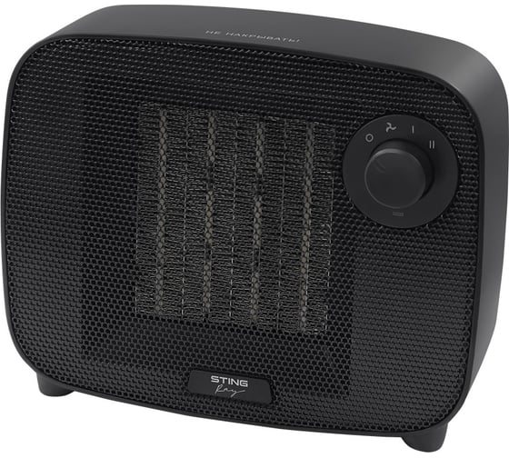 Изображение товара Тепловентилятор керамический STINGRAY STINGRAY ST-FH1053A черный жемчуг 41616