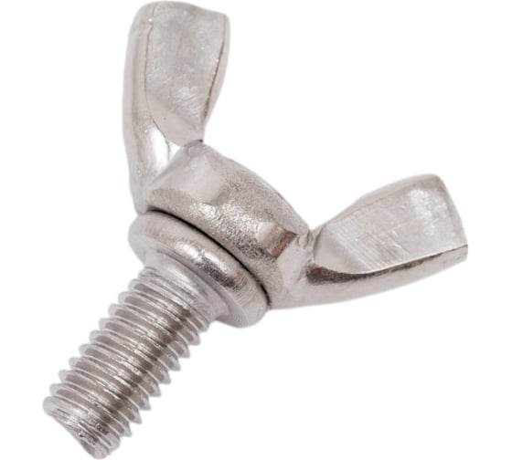 Изображение товара Винт-барашек 23 БОЛТА М6x12 мм, нержавеющая сталь DIN 316, 5 шт. вб612ф5