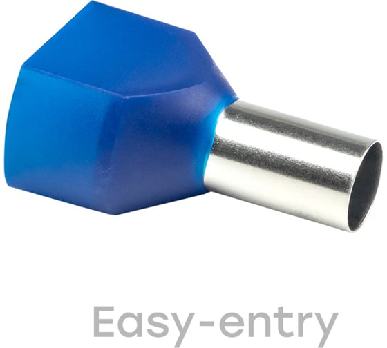 Изображение товара Штыревой втулочный изолированный наконечник EKF НШвИ(2) 16,0-14 50 шт PROxima nhvi2-16.0-14