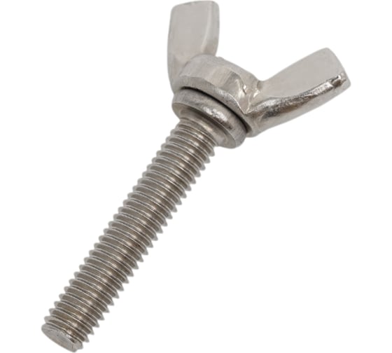 Изображение товара Винт-барашек 23 БОЛТА М6x30 мм, нержавеющая сталь DIN 316, 2 шт. вб630