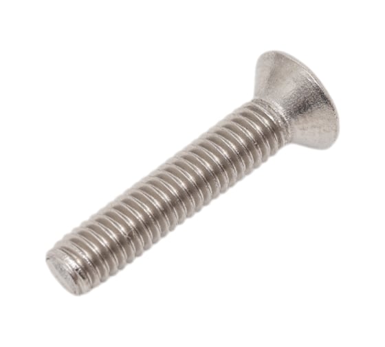 Изображение товара Винт 23 Болта нержавеющий 4x20 мм DIN 965 с потайной головкой, 50 шт 11144