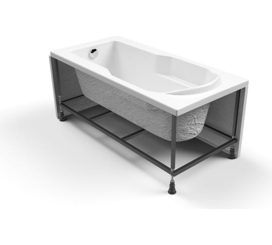 Изображение товара Прямоугольная ванна Cersanit WP-SANTANA150-W SANTANA 150x70, ультра белый Сорт1 00000068037 63349