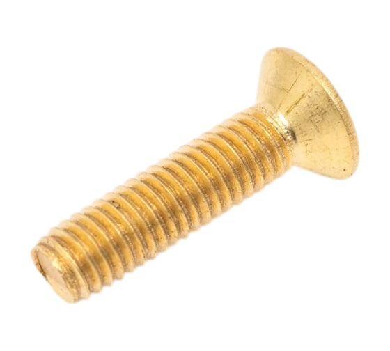Изображение товара Винт 23 Болта 5x20 латунный потайной DIN965, 10 шт. 2000000143484