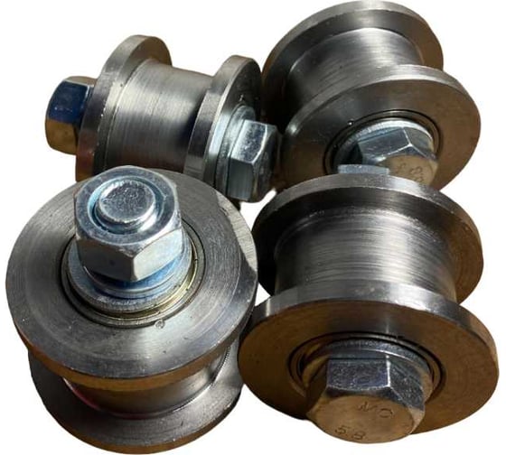 Изображение товара Ролик для ворот 23 Болта d 50 мм, под трубу 20x20,металл 4 шт. 3503