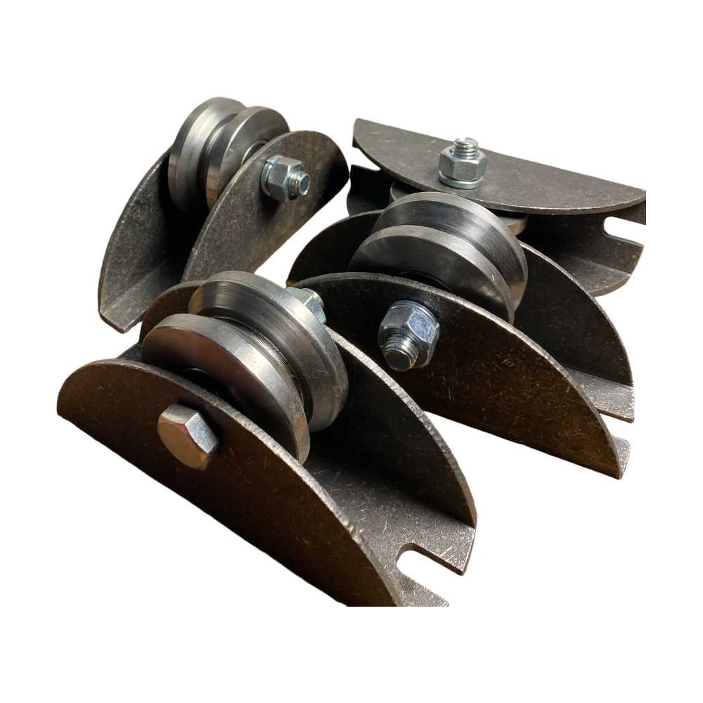 Изображение товара Ролик на платформе 23 Болта d 65 мм под угол металл 4 шт