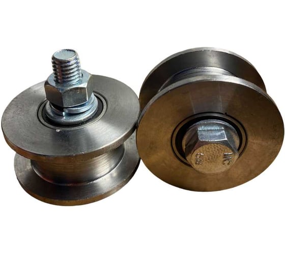 Изображение товара Ролик для ворот 23 Болта Р3604, d65мм, под трубу 20x20,металл 2 шт. 22230