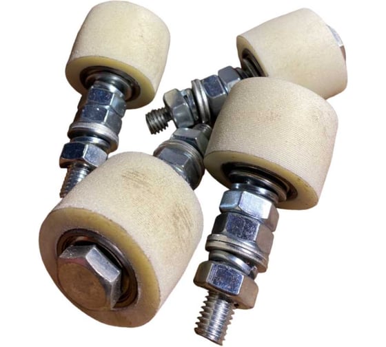 Изображение товара Ролик поддерживающий23 Болта  d 40 мм на болту М10, капролон, 4 шт. 1012