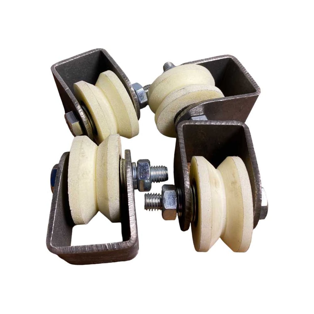 Изображение товара Ролик на малой платформе 23 Болта d 70мм, под угол шир.35мм,4 шт. 2712м